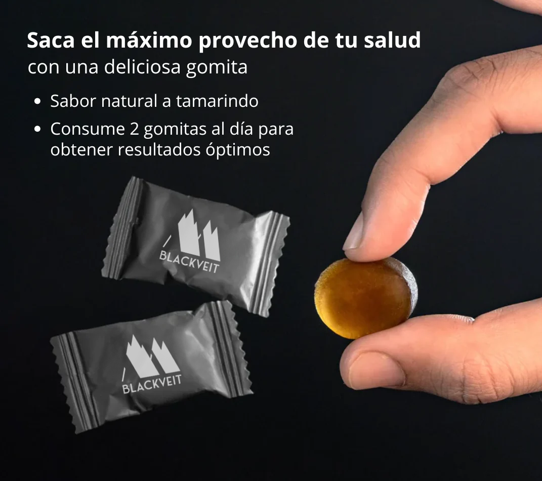 BlackVeit Gold Gomitas de Shilajit Puro del Himalaya: Con Ashwagandha, Black Musli y Gokshura